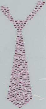 領(lǐng)帶圖形燙圖 高品質(zhì)服裝輔料廠家直銷